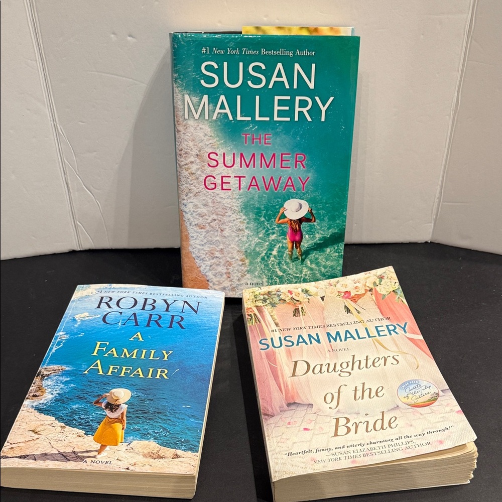 Susan Mallery and Robyn Carr books Set of Three Novels